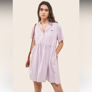 The tiny big sister lilac dress